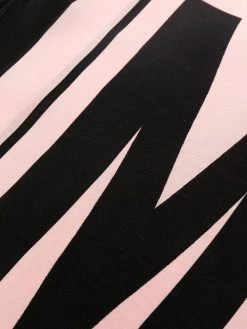 Moschino logo-print scarf