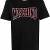 Moschino logo embroidered short sleeve T-shirt