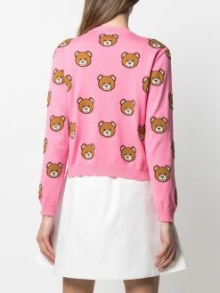 Moschino Teddy bear intarsia jumper