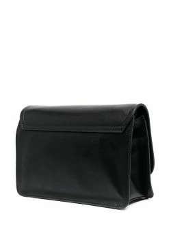 Moschino logo-plaque shoulder bag