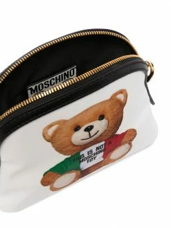 Moschino Teddy motif print shoulder bag