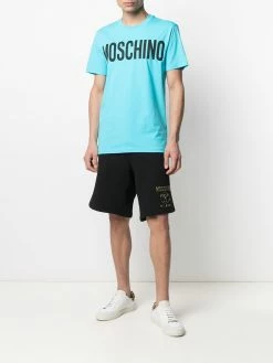 Moschino Double Question Mark track shorts