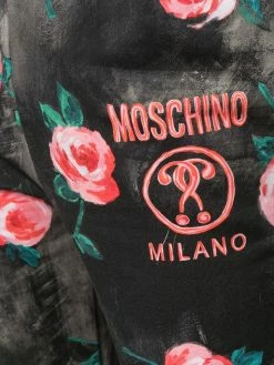 Moschino rose print track pants