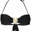 Deals โ Moschino Monogram embellished halterneck ๐ bikini top ๐ 2 Moschino monogram-embellished halterneck bikini top