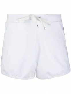 Moschino logo-print drawstring shorts