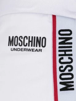 Moschino logo-print drawstring shorts