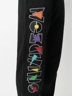 Moschino logo-appliqué track pants