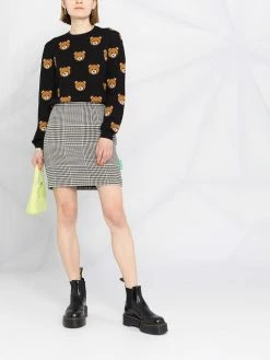 Moschino bear-motif jumper