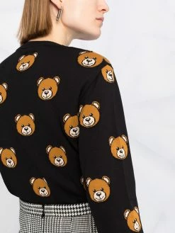 Moschino bear-motif jumper