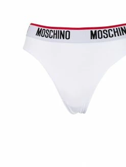 Moschino logo-band briefs