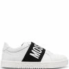 Moschino logo-strap sneakers