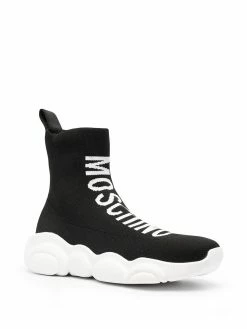 Moschino logo-print sock sneakers
