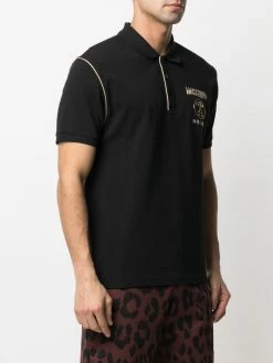 Outlet ๐ Moschino Contrast trim logo polo ๐ shirt ๐ฅฐ 9 Moschino contrast-trim logo polo shirt