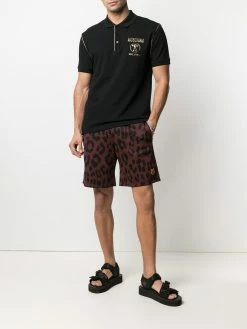 Outlet ๐ Moschino Contrast trim logo polo ๐ shirt ๐ฅฐ 8 Moschino contrast-trim logo polo shirt