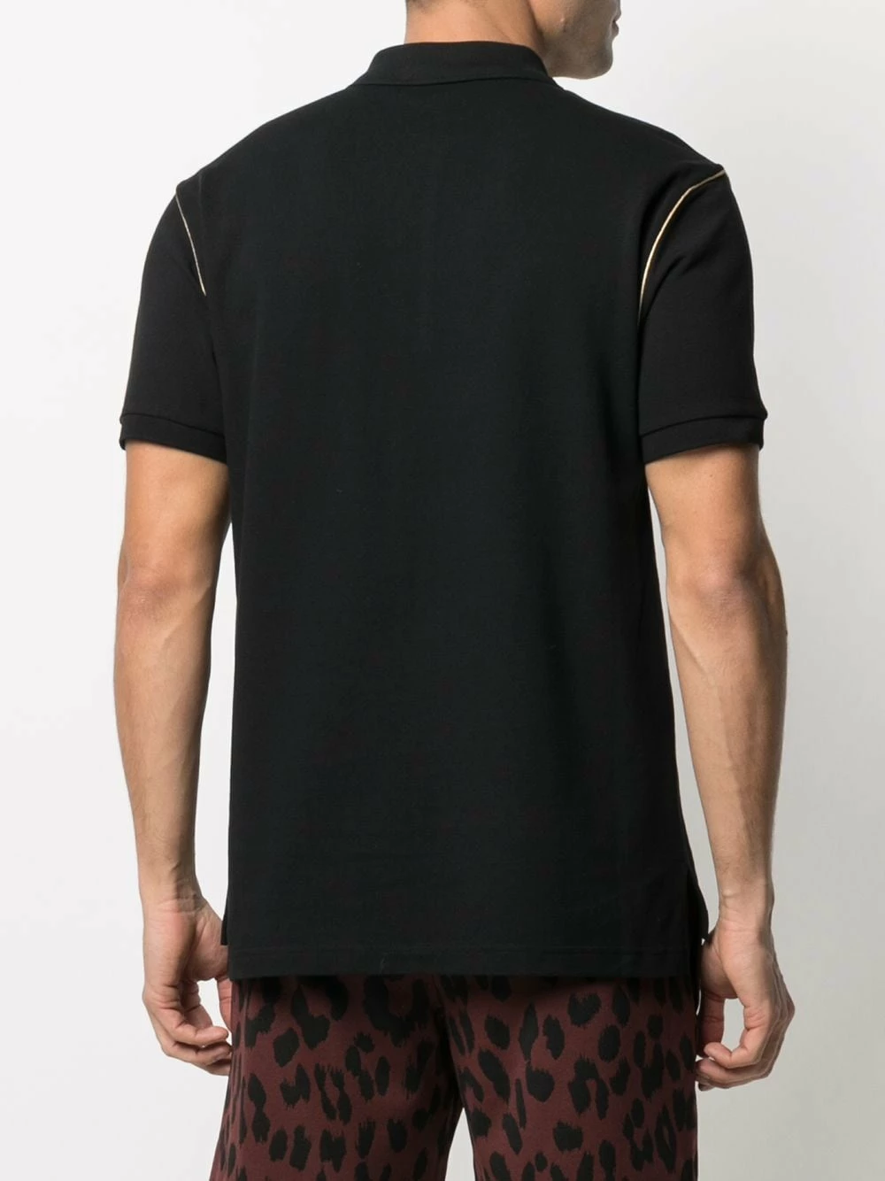 Outlet ๐ Moschino Contrast trim logo polo ๐ shirt ๐ฅฐ 6 Moschino contrast-trim logo polo shirt