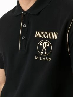 Outlet ๐ Moschino Contrast trim logo polo ๐ shirt ๐ฅฐ 11 Moschino contrast-trim logo polo shirt