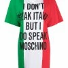 Moschino 'Dont Speak Itali' T-shirt dress