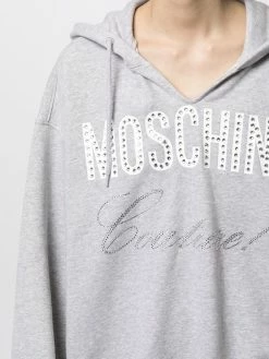 Moschino Couture embellished hoodie