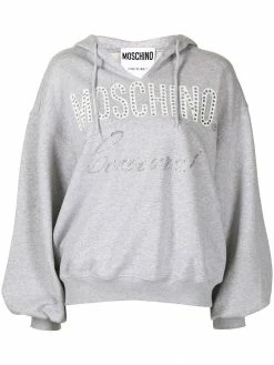 Moschino Couture embellished hoodie