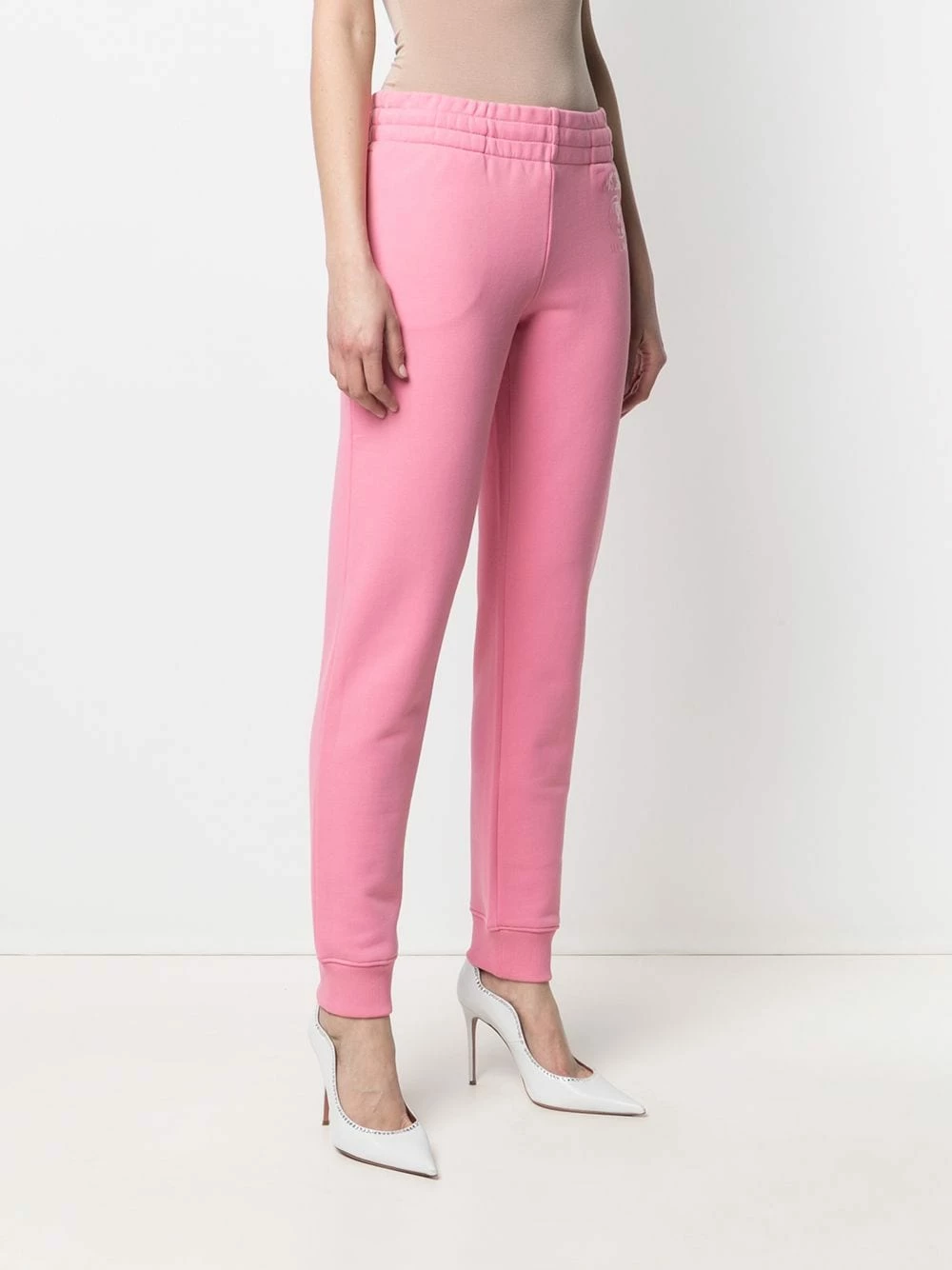 Promo ๐ Moschino Logo print cotton track pants โ๏ธ 5 Moschino logo-print cotton track pants