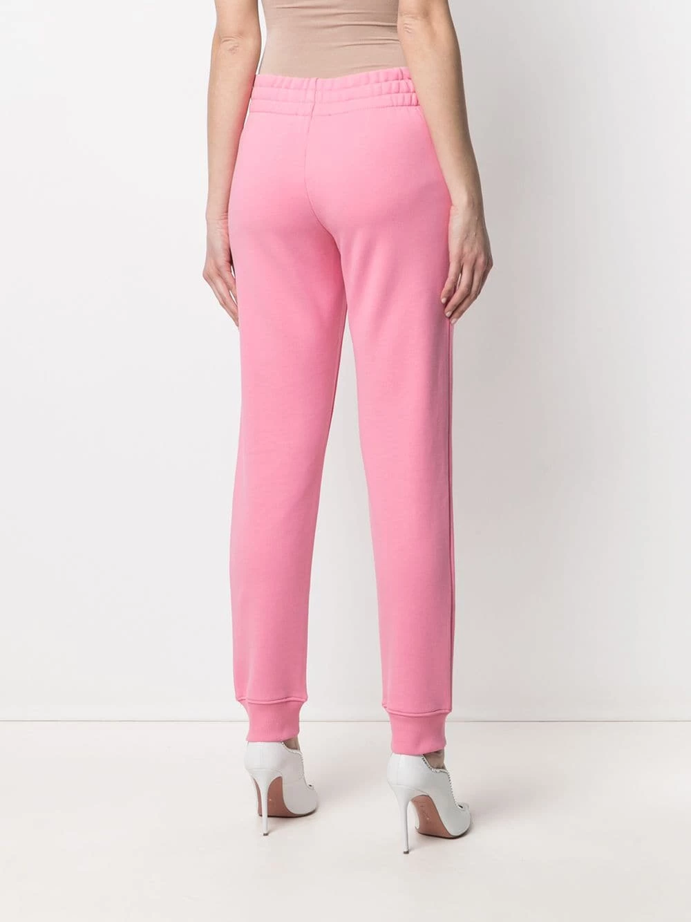 Promo ๐ Moschino Logo print cotton track pants โ๏ธ 6 Moschino logo-print cotton track pants