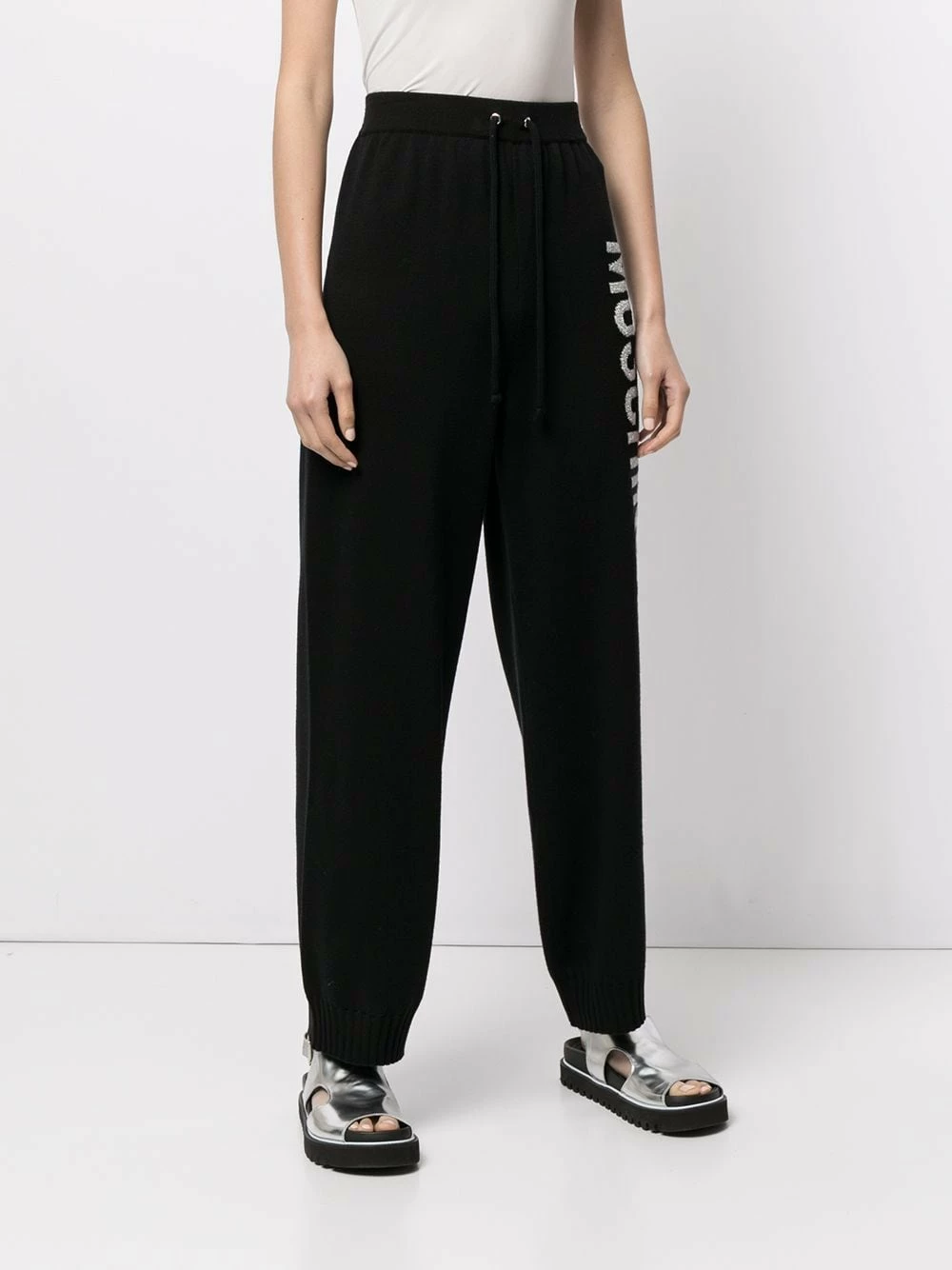 Buy ๐ Moschino Couture knitted track pants ๐คฉ 5 Moschino Couture knitted track pants