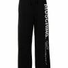 Moschino Couture knitted track pants