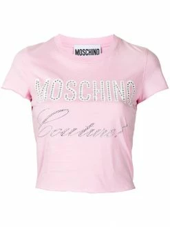 Moschino Couture crystal-embellished T-shirt