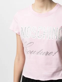 Moschino Couture crystal-embellished T-shirt
