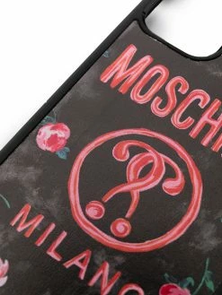 Moschino Double Question Mark iPhone 11 Pro Max case