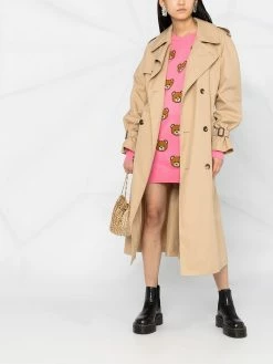 Moschino teddy bear pattern jumper