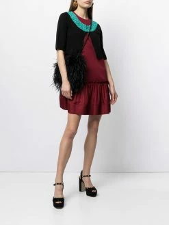 Moschino cropped beaded cardigan