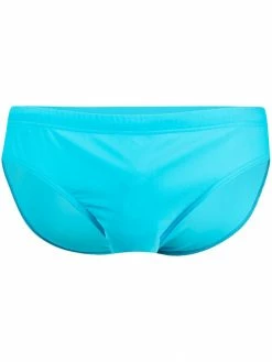 Moschino Double Question Mark logo print swim briefs