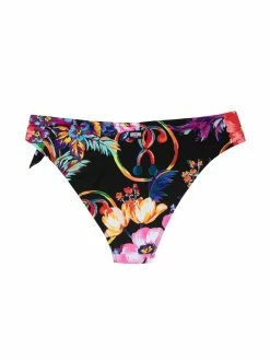 Moschino Double Question Mark floral print bikini briefs