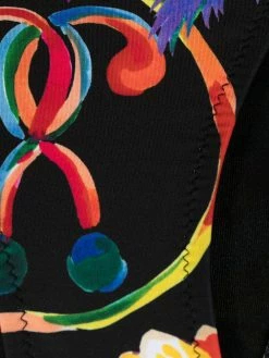 Moschino Double Question Mark floral print bikini briefs