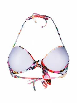 Moschino floral-print bikini top