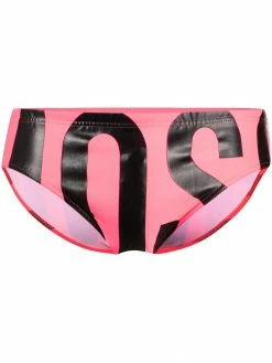 Moschino maxi logo print swimming trunks