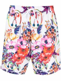 Moschino floral print swimming shorts