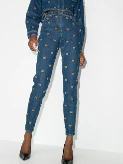 Moschino Teddy Bear skinny jeans