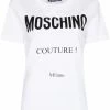 Moschino logo-print cotton T-shirt