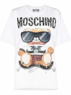 Moschino teddy bear-print T-shirt