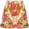 Moschino teddy-print high-waist shorts