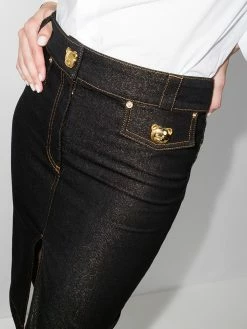 Moschino denim midi skirt