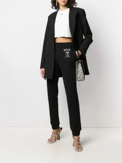 Moschino tonal logo-print track pants