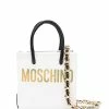 Moschino mini logo-print tote bag