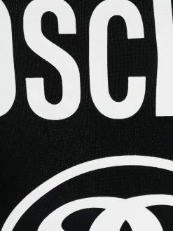 Moschino logo-print swimsuit