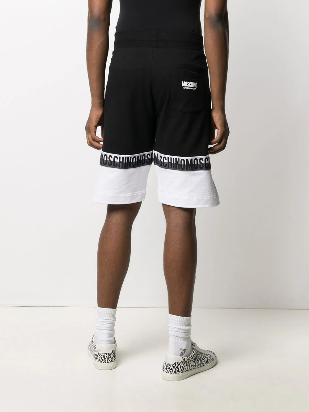 Wholesale ๐ฅ Moschino Logo print panelled swim trunks ๐ 5 Moschino logo-print panelled swim trunks