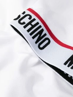 Moschino logo tape slim-fit T-shirt