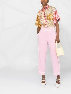 Moschino high-waisted tailored trousers