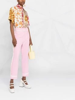 Moschino high-waisted tailored trousers